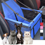 Pet Dog Car Seat Waterproof Basket Waterproof Dog Seat Bags Folding Hammock Pet Carriers   Bag For Small Cat Dogs Safety Travel