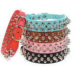 Adjustable Leather Pet Dog collar