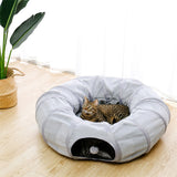 Pet Tunnel with Cushion Mat