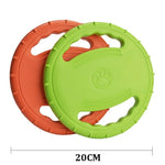 1PC Dog Flying Disc Interactive Rubber Dog Toy