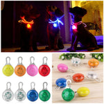 LED Flashlight Dog Cat Collar Glowing Pendant