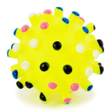 Pet Squeaky Fetch Spiky Ball