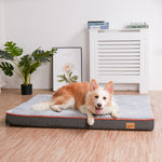 Large Orthopedic Dog Bed Memory Foam Waterproof