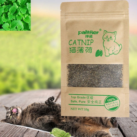 1pcs Natural Premium Catnip Menthol Organic Funny Cat Toy