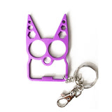 Multifunction Cute Cat Outdoor Tool Opener Screwdriver Keychain