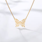 Origami Butterfly Necklace