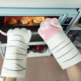 Cat Paws Oven Mitts