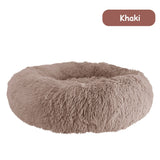 Donut Dog Bed Warm Soft Long Plush