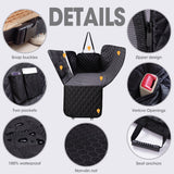 Pet Transport Hammock Dog Car Seat Cover Waterproof