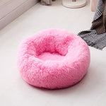 Soft Cat Dog Bed Round Long  Washable