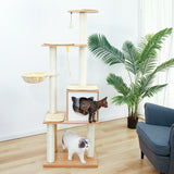 Domestic Delivery Wooden Modern Cat Tower