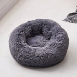 Soft Cat Dog Bed Round Long  Washable