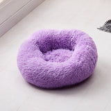 Soft Cat Dog Bed Round Long  Washable