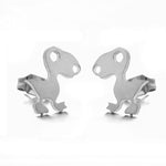 Multiple Minimalist Stud Earrings for Women Female Stainless Steel Animals Cute Earrings Carnations Jewlery Accessories