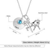 Horse Pendant Necklace