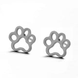 Multiple Minimalist Stud Earrings for Women Female Stainless Steel Animals Cute Earrings Carnations Jewlery Accessories