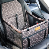 Mesh Hanging Pet Car Seat Bag