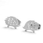 Multiple Minimalist Stud Earrings for Women Female Stainless Steel Animals Cute Earrings Carnations Jewlery Accessories