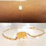 Stainless Steel Origami Elephant Bracelets