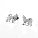 Multiple Minimalist Stud Earrings for Women Female Stainless Steel Animals Cute Earrings Carnations Jewlery Accessories