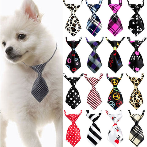 25 50 100 pcs/lot Mix Color Dog Bow Ties