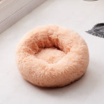 Soft Cat Dog Bed Round Long  Washable