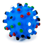 Pet Squeaky Fetch Spiky Ball