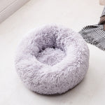 Soft Cat Dog Bed Round Long  Washable