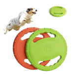 1PC Dog Flying Disc Interactive Rubber Dog Toy