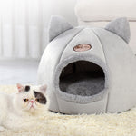 Grey Soft Cat or Dog Bed