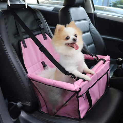 Pet Dog Car Seat Waterproof Basket Waterproof Dog Seat Bags Folding Hammock Pet Carriers   Bag For Small Cat Dogs Safety Travel