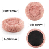 Soft Cat Dog Bed Round Long  Washable