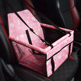 Mesh Hanging Pet Car Seat Bag