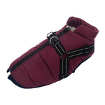 Dog jacket  With Harness Waterproof