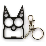 Multifunction Cute Cat Outdoor Tool Opener Screwdriver Keychain