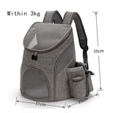 Pet Travel Double Backpack