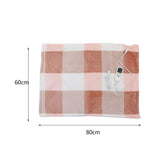 Coral Fleece Heating Blanket Bed