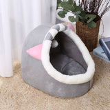 Deep Sleep Comfort In Winter Cat  Small Dog House