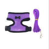 Adjustable Cat or Dog Vest for Walking