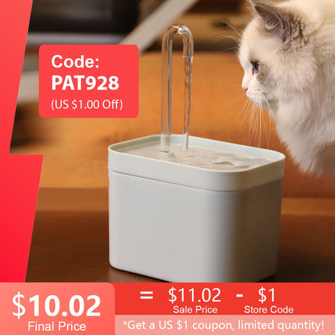 Cat Water Fountain