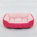 Pet Bed Square Plush