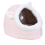 Deep Sleep Comfort In Winter Cat  Small Dog House