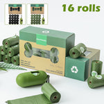 16/30Roll Dog Poop Bags Biodegradable