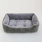 Pet Bed Square Plush