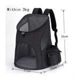 Pet Travel Double Backpack