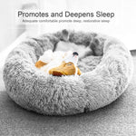 Plush Calming Dog Bed