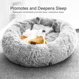 Plush Calming Dog Bed