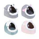 Deep Sleep Comfort In Winter Cat  Small Dog House