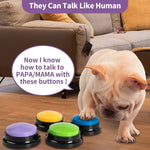 4Pcs Pet Communication Buttons