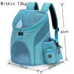 Pet Travel Double Backpack